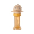 thumbnail image 2 of Sunjoy Tech Dinosaur Straw Anti Choking Baby Kids Universal Bottle Cap Straw with Conversion Head BPA-Free Silicone Dinosaur Shape Mineral Water Bottle Lid Straw Accessory, 2 of 8