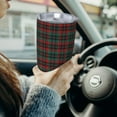 thumbnail image 6 of KLL Tartan Plaid Print 40oz Stainless Steel Insulated Car Cup with Spillproof Lid - Keep Your Drink Hot or Cold on the Go-Without Straw, 6 of 8