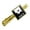 Gold, variant on I Want to Be Abducted UFO Aliens Funny Humor Square Tie Bar Clip Clasp Tack- Silver or Gold