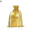 thumbnail image 2 of Yirtree Holiday Drawstring Gift Bags, Christmas Foil Gift Wrapping Sacks Pouches for Xmas Presents Party Favor 1PCS, 2 of 8