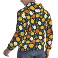 thumbnail image 3 of Hoodies for Men - Autumn Pumpkin Maple Leaf Plants Long Sleeve Comfrt Men'S Fashion Hoodies & Sweatshirts, Sweatshirts for Men Hoodies Pullover Clothing Clothes with Pouch, 3 of 7