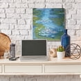 thumbnail image 2 of Stupell Industries Classical Water Lilies Painting Detail Traditional Monet Canvas Wall Art by Claude Monet, 2 of 6