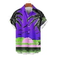 thumbnail image 4 of LIBRCLO Men's Short Sleeve Shirts Lightweight Comfort Fit Shirt Summer Beach Hawaiian Clothes, 4 of 6