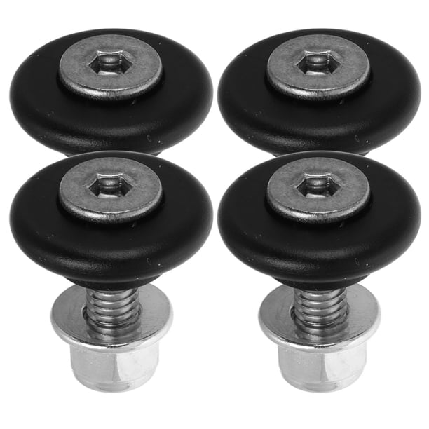 4 espaciadores universales de hebilla para maletero de motocicleta, de aleación de aluminio, para cascos, accesorios de motocicleta, espaciadores de hebilla para caja de equipaje