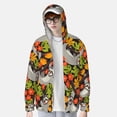 thumbnail image 3 of Picia Sloth on the Branch Women's Men's UPF 50+ Sun Protection Hoodie Shirt Long Sleeve SPF Fishing Outdoor UV Hiking Lightweight Shirts-X-Large, 3 of 9