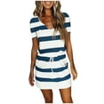 thumbnail image 2 of TIMIFIS Robes Décontractées pour Femmes Sans Manches en Coton Robe d'Été de Plage Ligne A à Bretelles Spaghetti Robes Soleil - Soldes d'Été Liquidation, 2 of 5