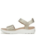 thumbnail image 5 of Dr. Scholl's Womens Time Off Sky Sandals Gold 8.5 Ww, 5 of 9