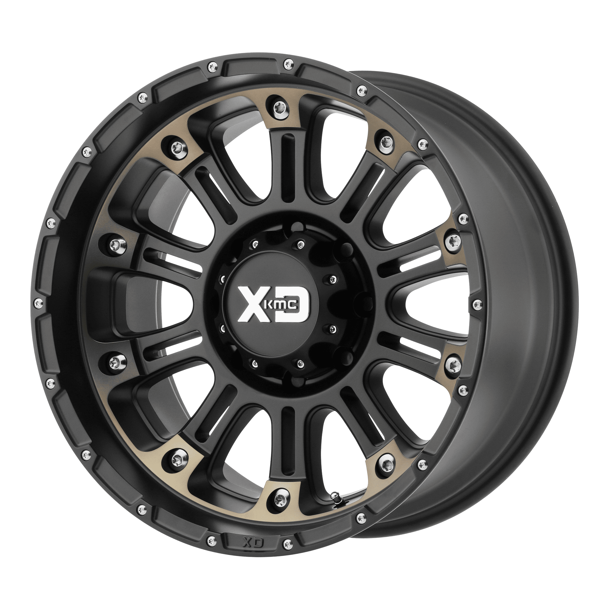 Xd Series Xd829 Hoss 2 Satin Black Machined With Dark Tint Clear Coat 18 X9 18 Offset 8x165 1 Bolt Pattern 125 5mm Hub Wheel Rim Walmart Com Walmart Com