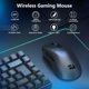 thumbnail image 2 of Ratón inalámbrico para juegos Redragon, ligero (58 g), 24&nbsp;000 DPI, triple modo 2,4 G/Bluetooth/USB-C, sensor PAW3311, batería de 75 h y 6 botones programables para PC/Mac (negro), 2 of 9