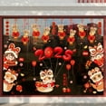thumbnail image 3 of 2025 Chinese Snake Year Window Stickers, Happy New Year Window Clings Spring Festival Decorations Home Party Glass Door Decals, 3 of 10