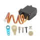 thumbnail image 4 of Servo RC ANGGREK de Engranaje de Metal Duradero Impermeable Negro 28T para Coche 1/28, 4 of 8