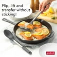 thumbnail image 3 of GoodCook Pro 2 Piece Turner & Spoon Set for Kitchen Cooking, Stainless Steel with Nylon Heads, 3 of 15