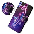 thumbnail image 3 of TECH CIRCLE for Galaxy S25 FE Case (6.7", 2025 Release), Cute Cartoon Flip Wallet Case with Wrist Strap, Built-in Card/Cash Slots, PU Leather Protective Fold Stand Phone Case, Purple Butterfly, 3 of 10