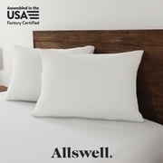 Allswell Down Alternative Bed Pillows, Standard/Queen - Firm, All Positions
