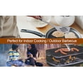 thumbnail image 4 of 3 Pcs Bbq Tool, Stainless Steel Bbq Tools Sets Kitchen Utensil Set Bbq Grill Tools Kit Barbecue Accessories With (3 Pcs), 4 of 5