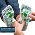 thumbnail image 5 of TNOBHG Pressure Point Socks Gloves Set Acupressure Socks Gloves Tool Set Foot Massage Socks for Foot Pain Relief Comfortable Design Relieve Fatigue for Loved, 5 of 8