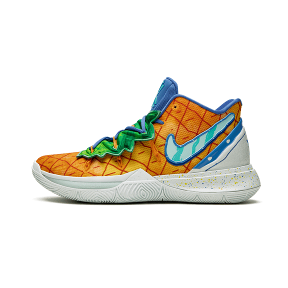 NIKE MENS Kyrie 5 "Spongebob - Pineapple House" CJ6951 800 from Stadium Goods