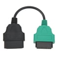 thumbnail image 4 of ABS OBD2 Scanner Cable, Practical OBD2 Diagnostic Cable Durable Stable Performance  For Car Green, 4 of 8