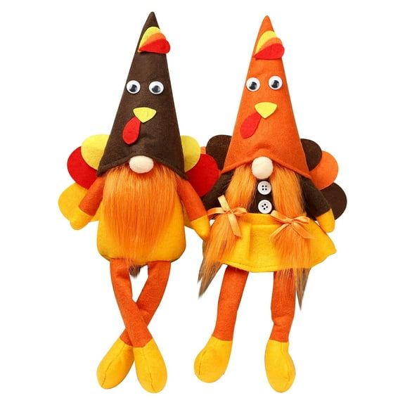 HJJLRH Fall Gnomes Decor, Thanksgiving Table Decorations, Handmade Thanksgiving Decorations for Home Fireplace Indoor
