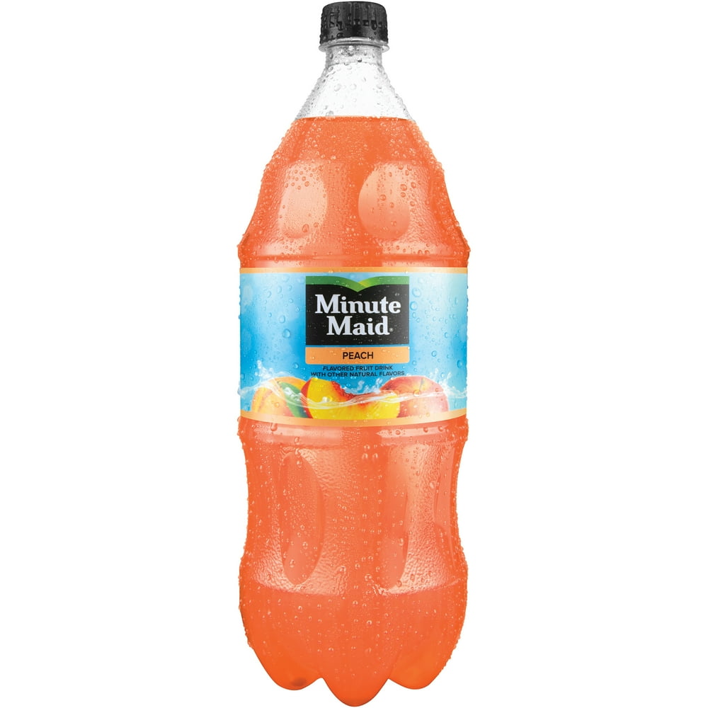 Minute Maid Peach, Fruit Juice Drink, 2 Liters
