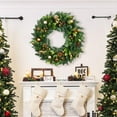 thumbnail image 3 of Jeco 32" Christmas Wreath with Ornaments in Multi-Color, 3 of 8