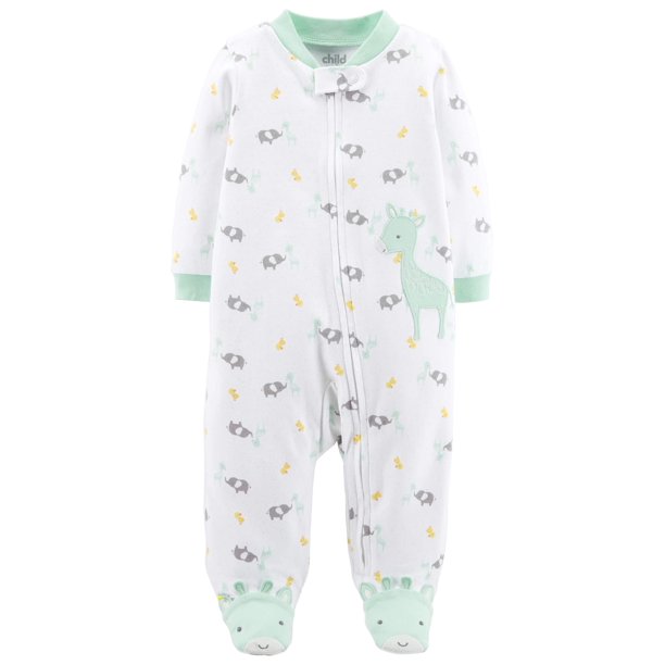 Child of Mine by Carter's Baby Boy Zipup Sleep 'N Play