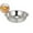 Silver-S, variant on Large Capacity Stainless Steel Mixing Bowl for Dough Kneading and Food Prep, Flat Bottom, Silver, 10.6x10.6in