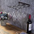 thumbnail image 2 of Glass Holder Hanging Glasses Holder For Wine Glass, Beer Glassblack1pcs, 2 of 3