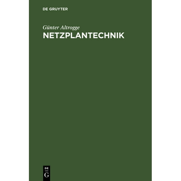 Netzplantechnik, (Hardcover)