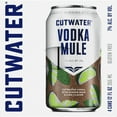 Cutwater Spirits Vodka Mule, 4 Pack 12 fl. oz. Cans, 7 ABV