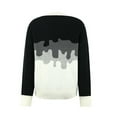 thumbnail image 6 of Aoochasliy Womens Sweaters Clearance Pullover Knitwear Cardigan Gradient Crewneck Tops, 6 of 7