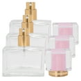thumbnail image 3 of Fugacal Botella de perfume de vidrio, botella de spray de vidrio de 3 piezas, vacía recargable para almacenar sustancias líquidas Almacenar perfumes Mujeres Nias Fugacal No se aplica, 3 of 6
