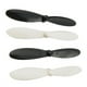 thumbnail image 4 of El Airscrew De Las Hélices 20pcs Substituye Para + White Del Accesorio X4 H107 CUTICAT Hélice, 4 of 5