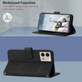 thumbnail image 3 of for Moto G Stylus 5G 2023 Case Wallet,[Kickstand][Wrist Strap][Card Holder Slots] TPU Interior Protective G Stylus 5G Phone Case,PU Leather Flip Cover for Moto G Stylus 5G (2023) (Black), 3 of 14