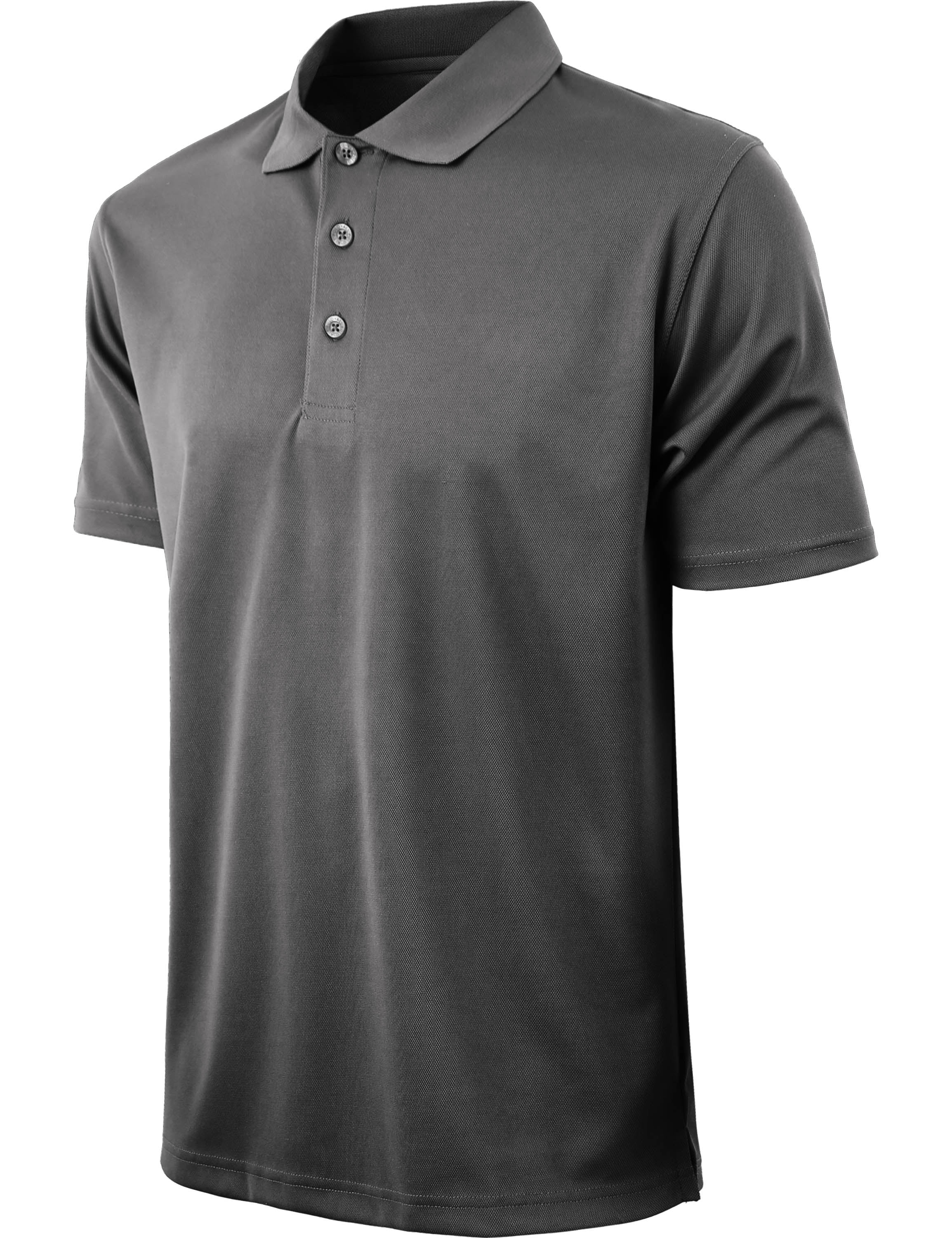 Golf Comfort Stretch Grid Polo Shirt 