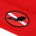 thumbnail image 3 of 1 Pieza de Gorro Deportes al Aire Libre Salto de Punto Estilo Rojo para Hombres Mujeres rojo 2 Sunnimix Sombrero de buceo, 3 of 8