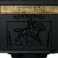 thumbnail image 2 of DUOSONG Cast Aluminum Mail Box,Postal Box , Mailbox Color Black Black Aluminium Other, 2 of 11