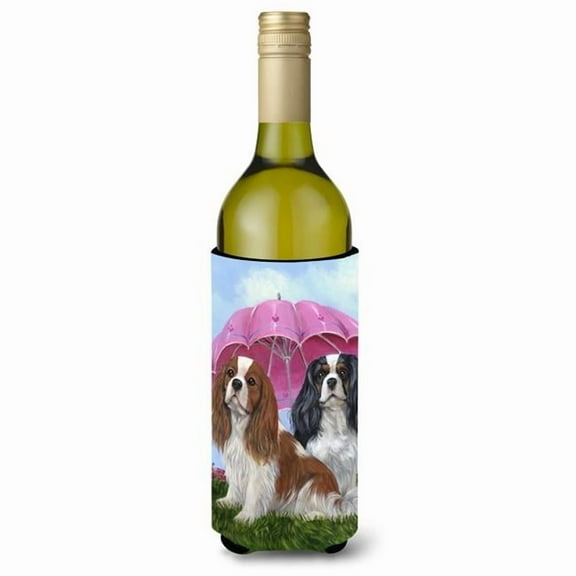 Carolines Treasures PPP3066LITERK 24 oz Cavalier Spaniel Royal Subjects Wine Bottle Hugger