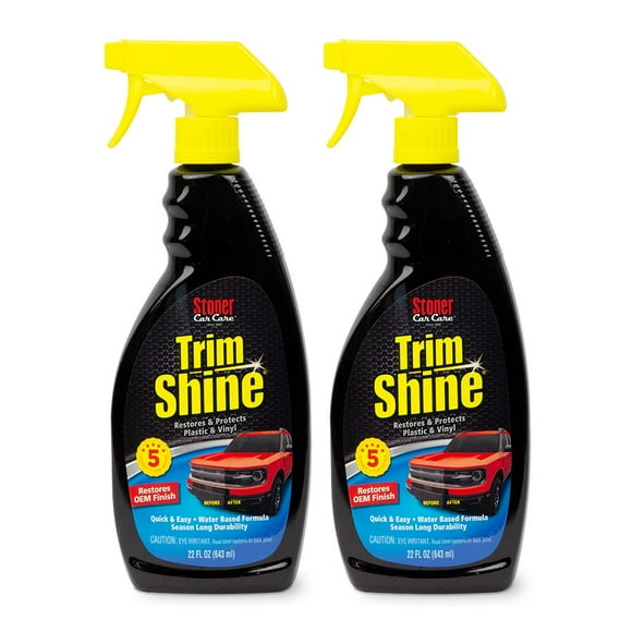 Revestimiento protector Stoner Car Care Trim Shine 650 ml (paquete de 2)