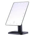 thumbnail image 4 of 20 LED Touch Screen Illuminated Makeup Stand Mirror Tabletop Lighted Cosmetic Mirrors Black, 4 of 8