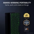 thumbnail image 2 of Razer Joro Clavier de Jeu Sans Fil Portable – Tout Neuf / Mince, Léger, Compact - Chroma RVB / Interrupteurs Profil Bas / Appui-Pression - pour PC et Mac Portables, Steam Deck, Téléphone Intelligent, Tablette, 2 of 11