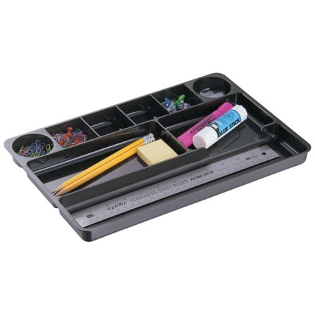 Office Depot 30% Recycled Drawer Organizer, Black, 10404