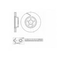 thumbnail image 6 of UltraHC Coated High Carbon Brake Rotor, Front UR005970, Mercedes-Benz E350 2016-2010, 6 of 6