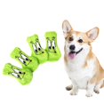 thumbnail image 2 of 4pcs Winter Pet Dog Socks Soft Comfortable Pet Socks High Elasticities Socks Fashion Pet Accessories L, 2 of 4