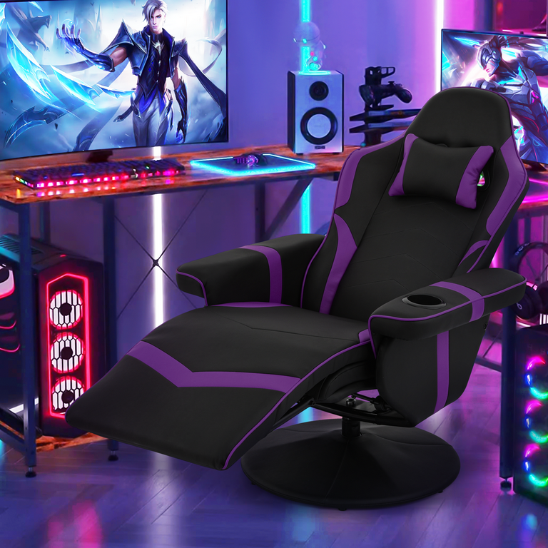 Magshion Gaming Recliner Chair Racing Style Ergonomic High Back