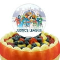 thumbnail image 5 of Acrylic Justice League Hall of Justice Cake Topper Party Decoration for Wedding Anniversary Birthday Graduation, 5 of 7