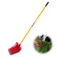 thumbnail image 1 of VEVOR Horca para estiercol de caballo, herramienta de jardinería, 18 dientes en ángulo, horquilla de plástico, rastrillo para heno, 1 of 9