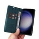 thumbnail image 5 of Funda para Samsung Galaxy S23 FE Estuche de Cuero PU Tipo Cartera con Ranuras para Tarjetas y Cierre Magnético, 5 of 5