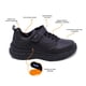 thumbnail image 2 of Tenis escolar Audaz para niño en piel negro Balú con diseño texturizado, 2 of 7