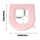 thumbnail image 3 of Cojín Para Asiento De Inodoro De EVA, Funda Impermeable Multiusos Para El Hogar Con Asa Para Mayor Comodidad En Todas Las Estaciones, Color Rosa, 3 of 9